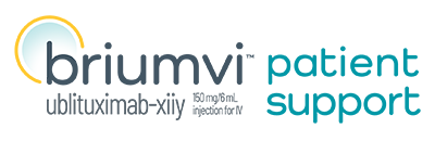 BRIUMVI™ (ublituximab-xiiy) Patient Support logo
